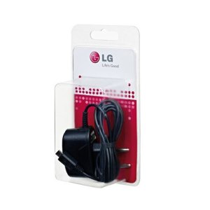 CARICATORE DA RETE 700mAh ORIGINALE LG CON CONNETTORE MICRO USB COLORE NERO TA-30ME BLISTER