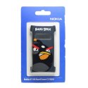 CUSTODIA BACK RIGIDA ORIGINALE CC-5004 per NOKIA X7-00 COLORE NERO CON FANTASIA ANGRY BIRDS BLISTER