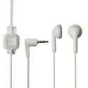 AURICOLARE STEREO con CONNETTORE JACK 2,5mm - TASTO DI CONTROLLO COLORE BIANCO ORIGINALE NOKIA WH-101 BULK