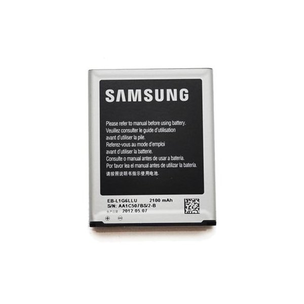 BATTERIA ORIGINALE SAMSUNG EB-L1G6LLUC per I9300 GALAXY S3, I9300i GALAXY S3 NEO 2100 mAh LI-ION BULK