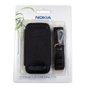 CUSTODIA ORIGINALE CP-361 per NOKIA 5800 XpressMusic, 5800 Navigation Edition COLORE NERO BLISTER SEGUE COMPATIBILITA'..
