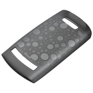 CUSTODIA SILICONE ORIGINALE CC-1024 per NOKIA ASHA 303 COLORE NERO BLISTER