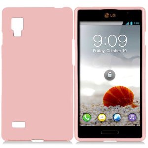 CUSTODIA GEL TPU SILICONE LUCIDA per LG L9 Optimus P760 COLORE ROSA